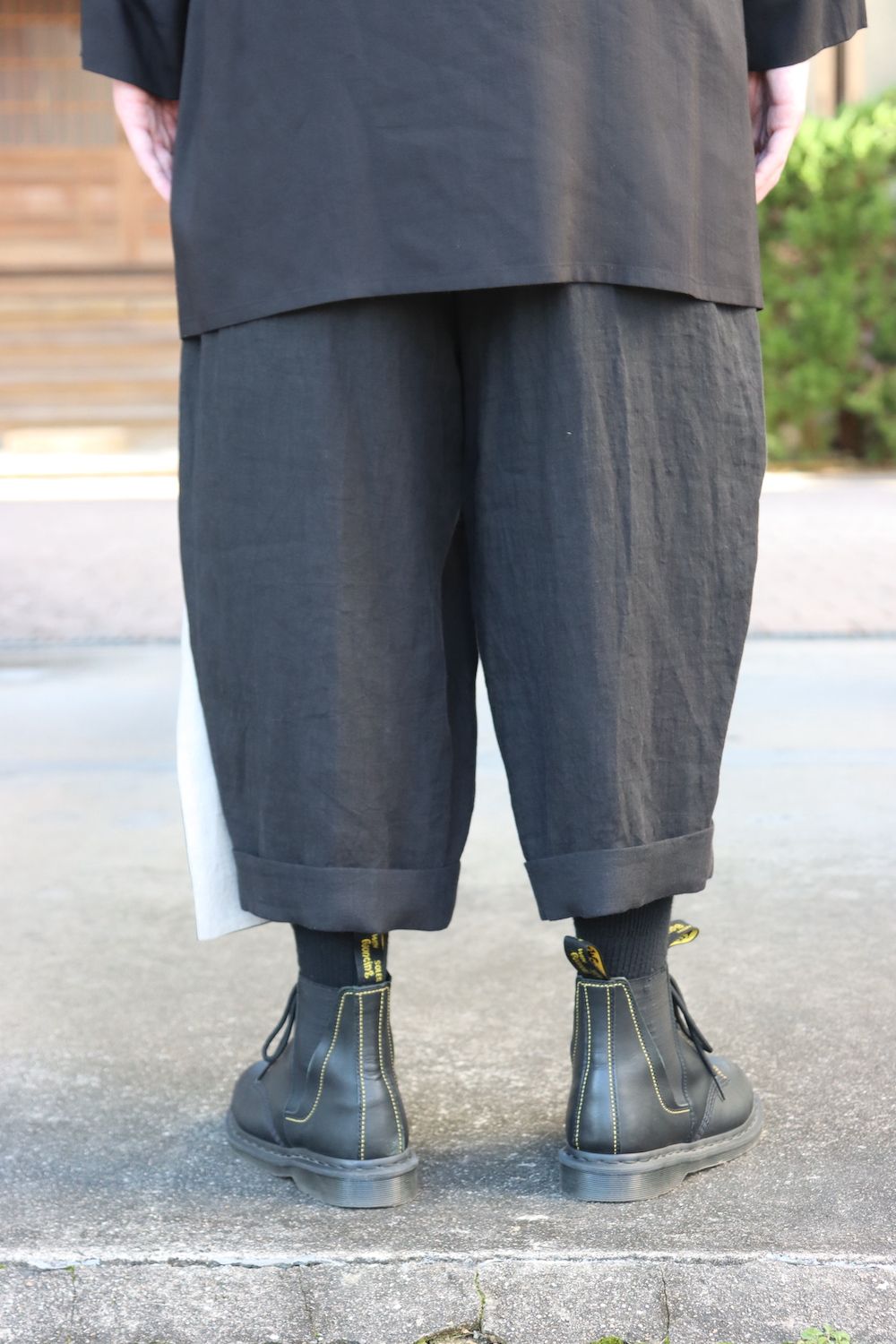 Yohji Yamamoto N-スペアカラー付きシャツ(HG-B57-216) style.2022.1.8