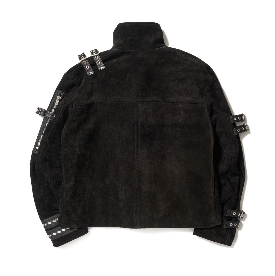 doublet 25AW BUCKLE OVERLOAD LEATHER JACKET(25AW06BL222)BLK SUEDE☆7月12日(土)発売！
