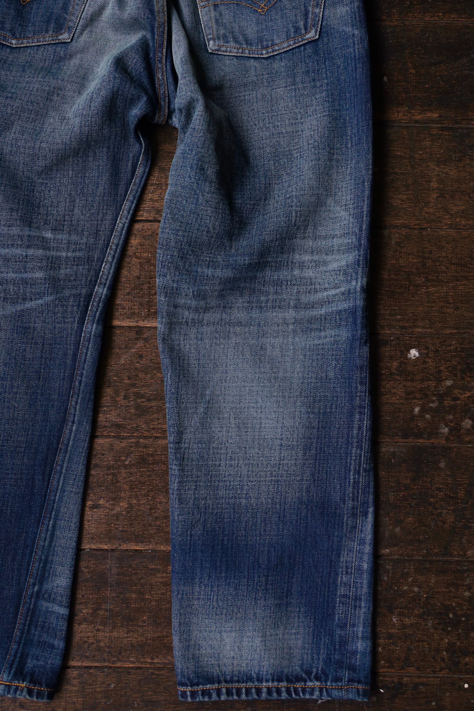 ジュンヤワタナベマン 25SS ダブルウエストLevi's Wネームデニム(WO-P208-051)INDIGO