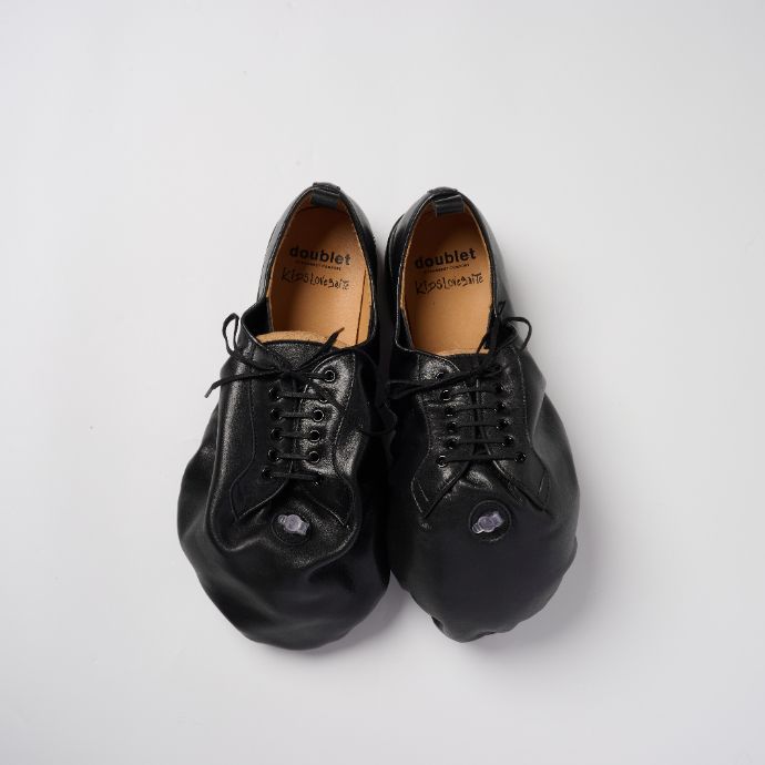 doublet ダブレット26AW INFLATED DERBY SHOES (26AW69FT70)BLACK☆7月11日(土)発売！