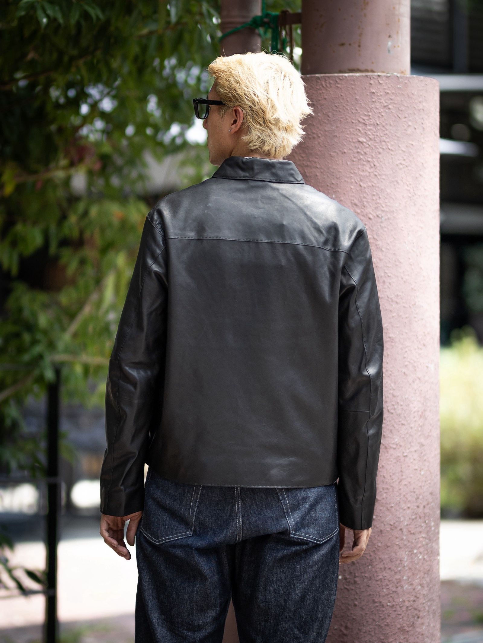 YOKE 新作Calf Nappa Leather Minimal Blouson style.2026.8.21