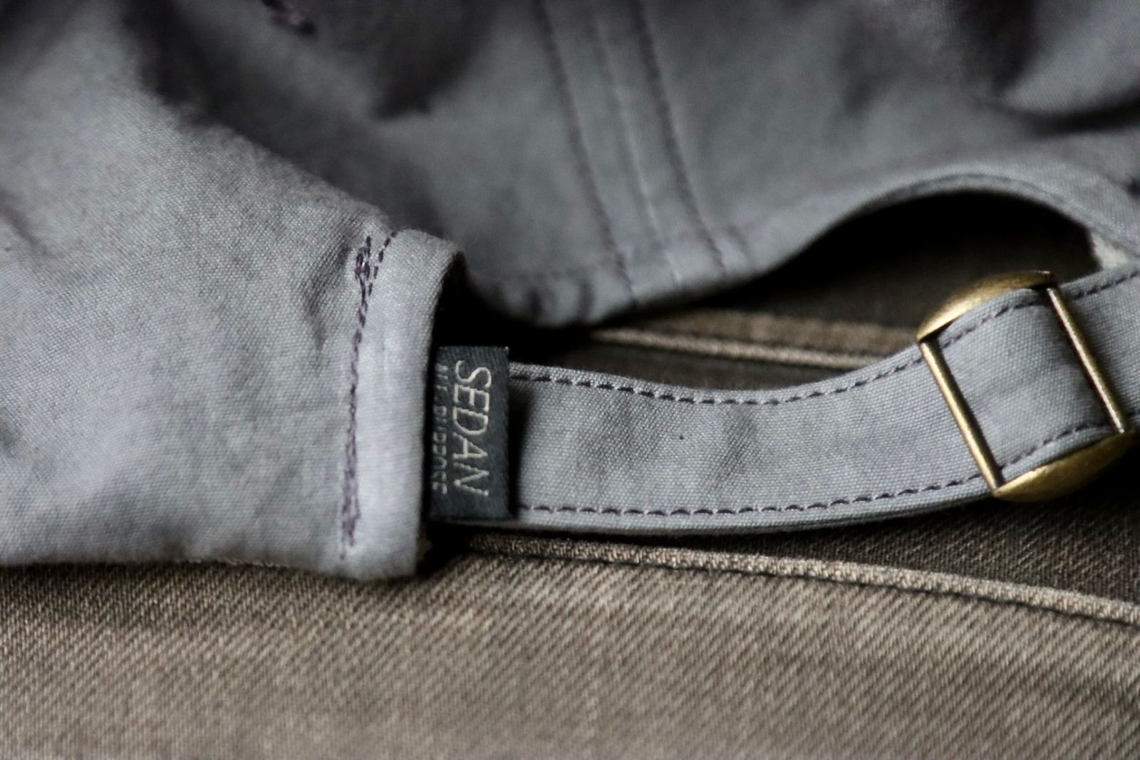 セダンオールパーパス SS24 OG Logo 2tone BB Cap(SD24S-CP02)GreyxOlive☆2月23日(金)発売！