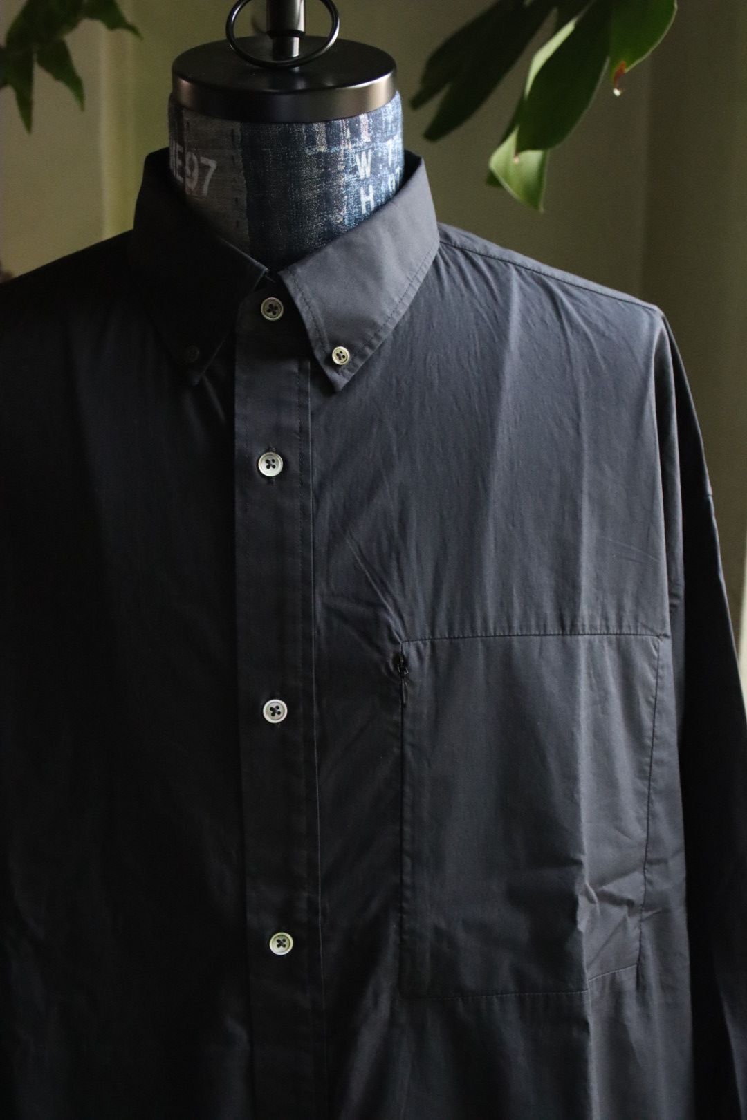 フレッシュサービス UTILITY L/S B.D SHIRT(FSC243-50005B)BLACK