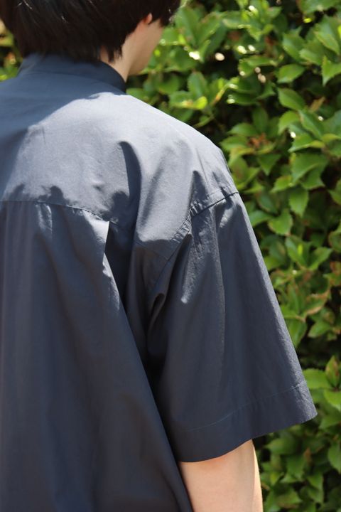 Graphpaper  Broad S/S Oversized Regular Collar Shirt style.2022.6.4