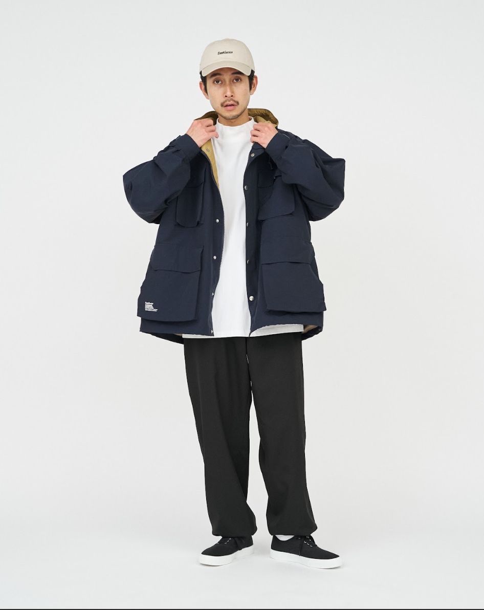 フレッシュサービス N/C GROSGRAIN MOUNTAIN PARKA (FSC253-20171)NAVY☆9月13日(土)発売！