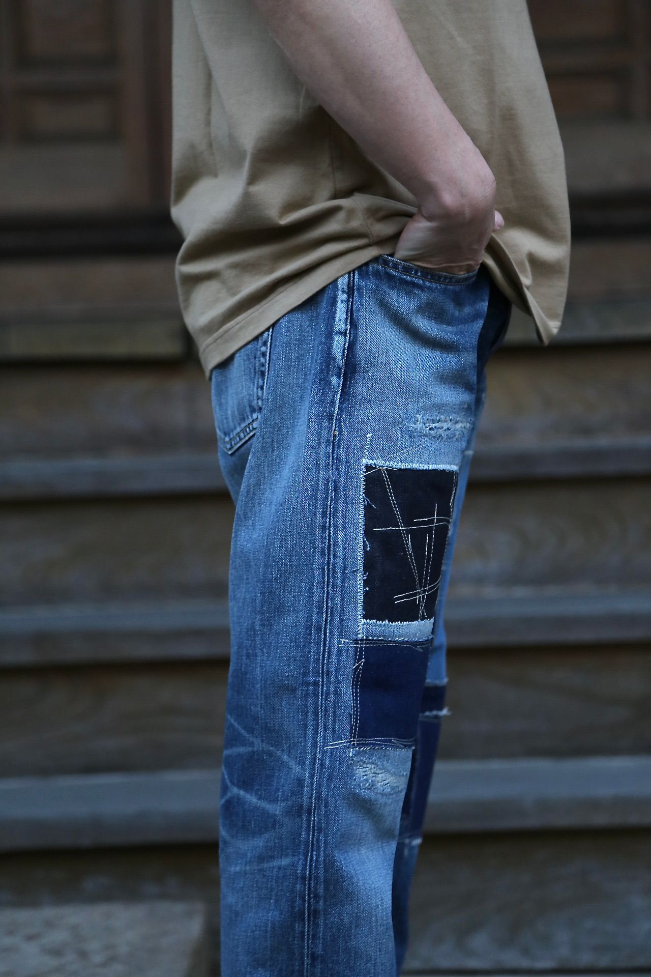 JUNYA WATANABE MAN 綿リネンデニムジャケットstyle.2021.2.7.