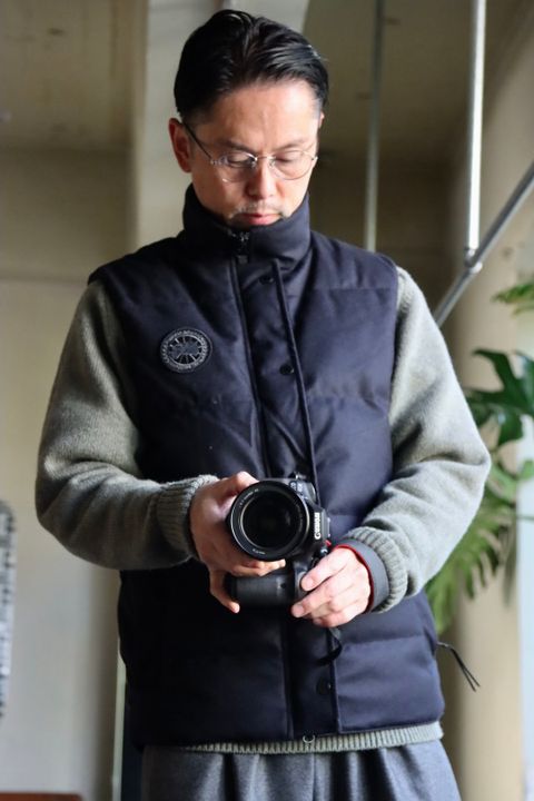 CANADA GOOSE カナダグース22AW GARSON VEST WOOL BLACK LABELスタイル.2022.10.26.