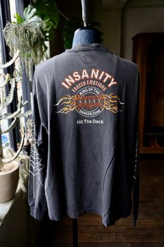 セントマイケル25SS INSANITY ML_LS TEE(SM-HR8-0000-C41)BLACK