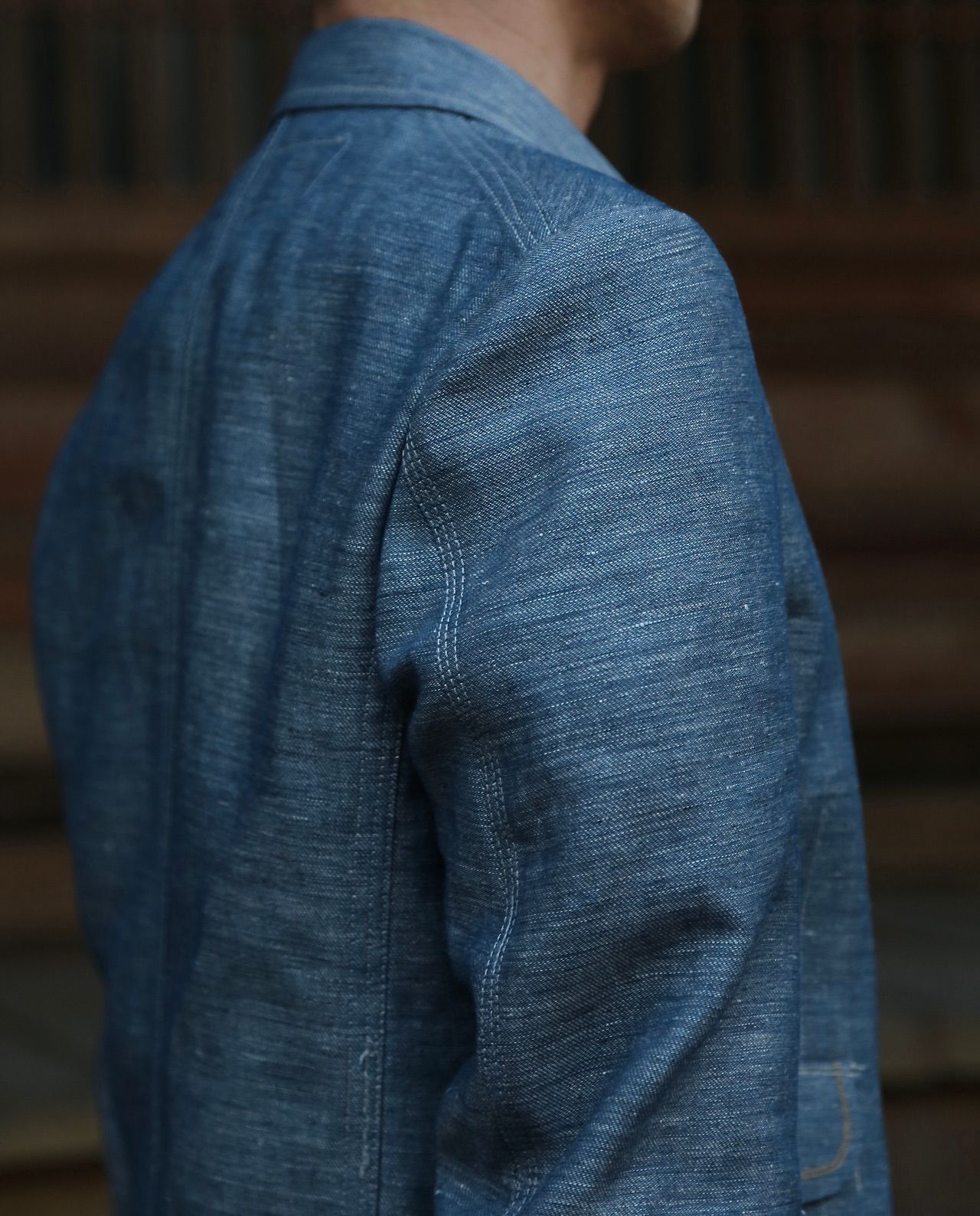 JUNYA WATANABE MAN 綿リネンデニムジャケットstyle.2021.2.7.