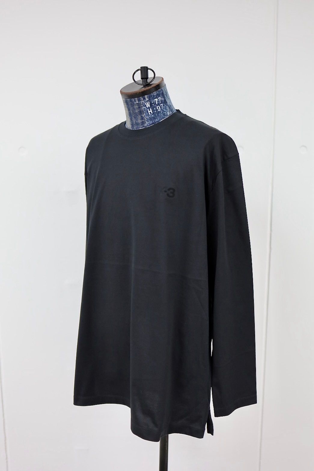 ワイスリー Y-3 LOGO LONG SLEEVE TEE (KQ9778)BLACK☆新作発売！