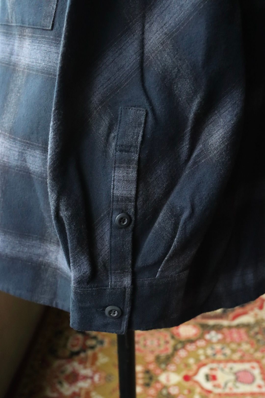 フレッシュサービス FLANNEL CHECK OVER YOKE SHIRT (FSC253-50129)DARK NAVY★10月4日(土)発売！