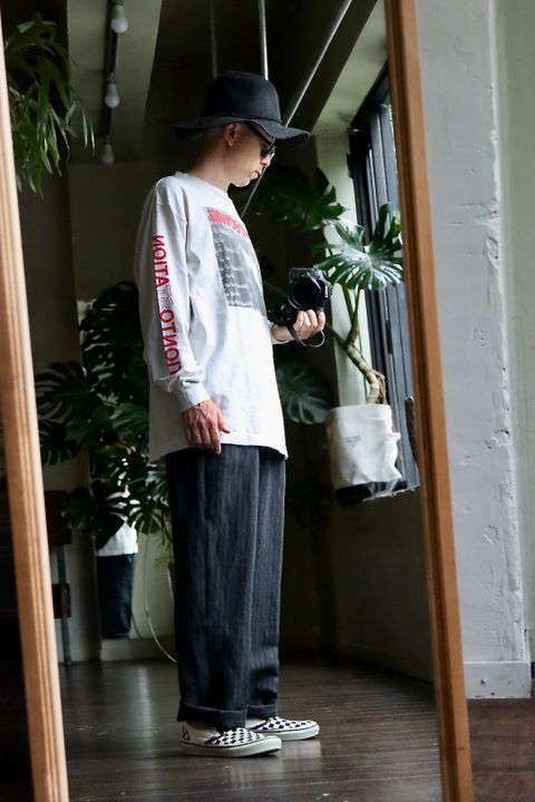 セントマイケル 22AW DB_LS TEE WHITEスタイル
