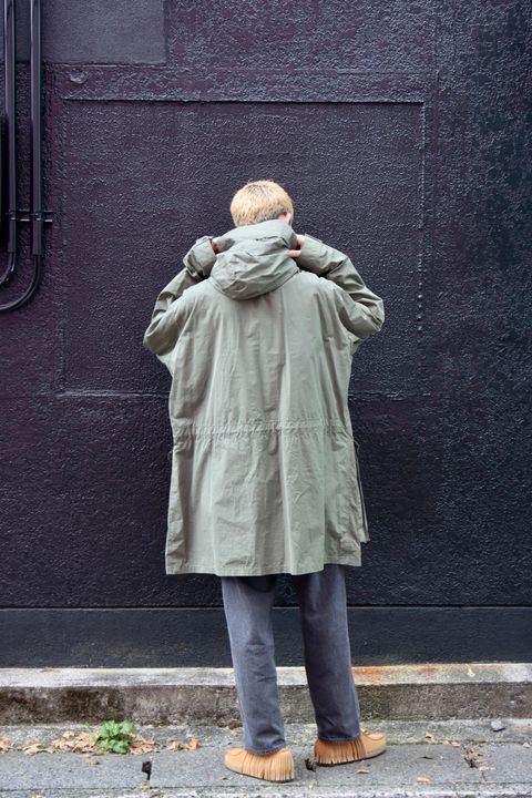 YOKE  ヨーク 23AW CANADIAN MILITARY PARKAスタイル