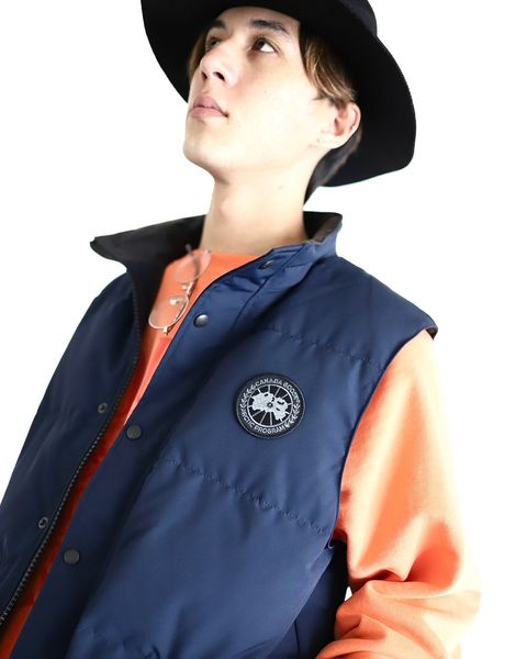CANADA GOOSE カナダグース GARSON VESTガーソンベストスタイル
