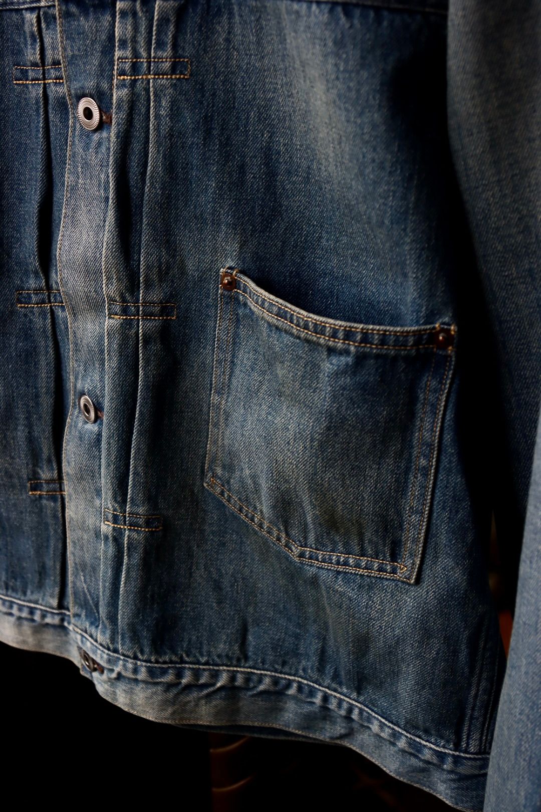 アプレッセ 2025 STYLE2  ジャケットNo.213 Denim Jacket(25AAP-01-56)INDIGO