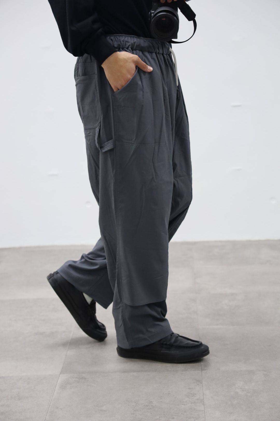 S.F.C 26SS エスエフシー NYLON DOUBLE KNEE PANTS(SFCSS26P07)Grey☆2月28日(土)発売！