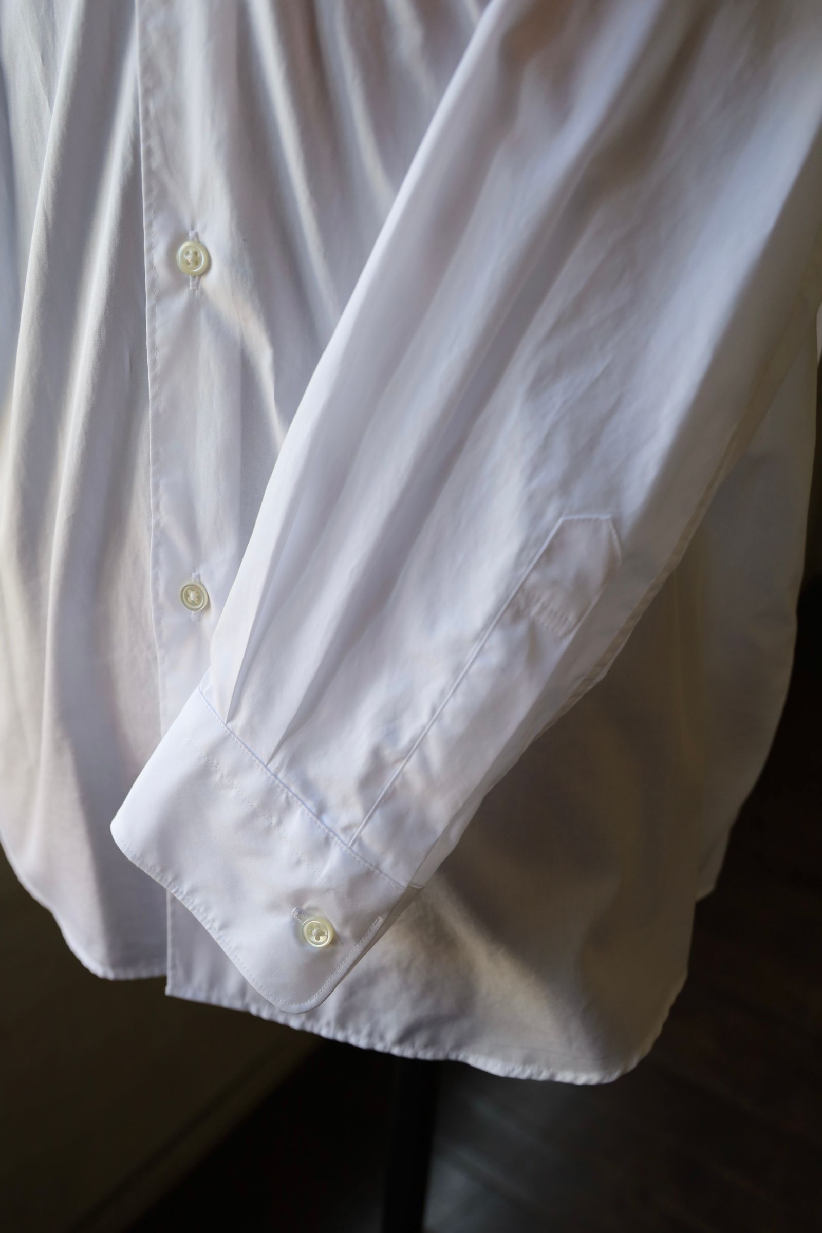 グラフペーパーシャツ Broad Regular Collar Shirt (GM253-50005B)WHITE☆7月19日(土)発売！