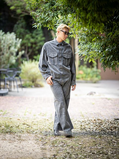marka CANADIAN MILITARY WORK JACKET MARKスタイル