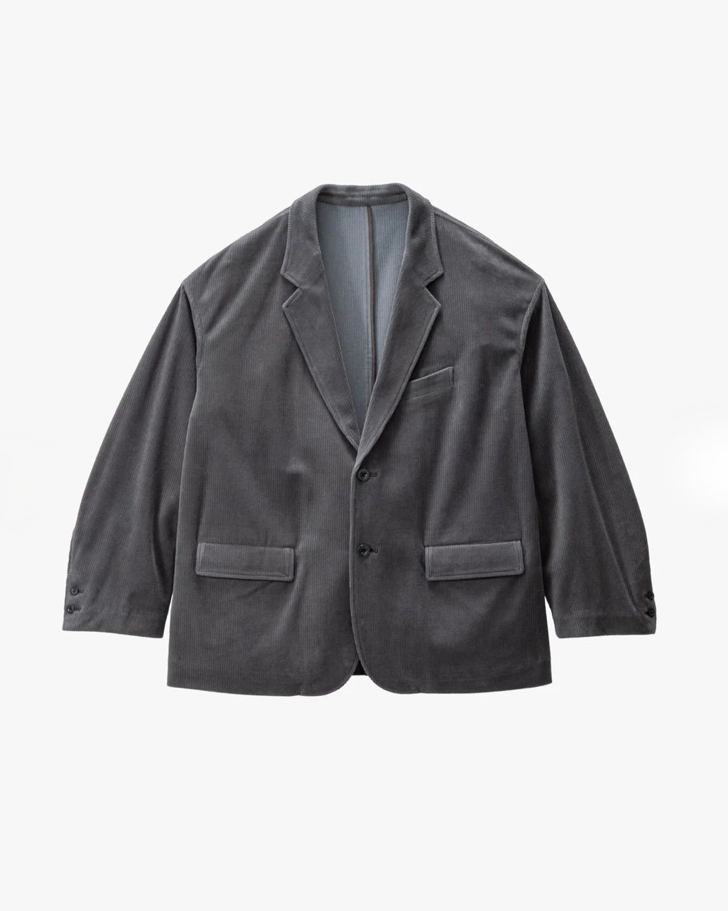 グラフペーパー Soft Knit Corduroy Jacket(GM263-20110B)GRAY☆9月5日(土)発売！