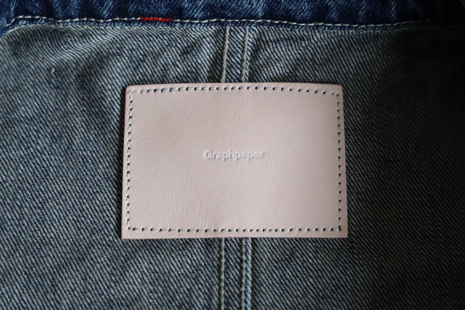 Graphpaper 25AW Women's Selvage Denim Zip Jacket(GL253-20057DB)INDIGO_DARK FADE☆8月9日(土)発売！