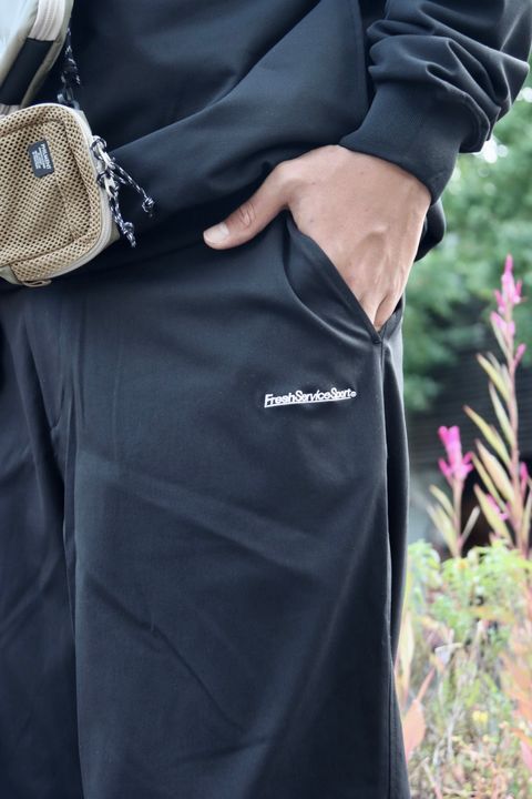 FreshServiceSport フレッシュサービススポーツ 23AW DRY PIQUE JERSEY NECK ZIP L/S POLOスタイル