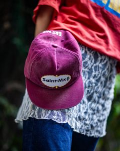 セントマイケル 5PANNEL EAT ME CAP (SM-HR8-0000-076)BURGUNDY☆再入荷しました！