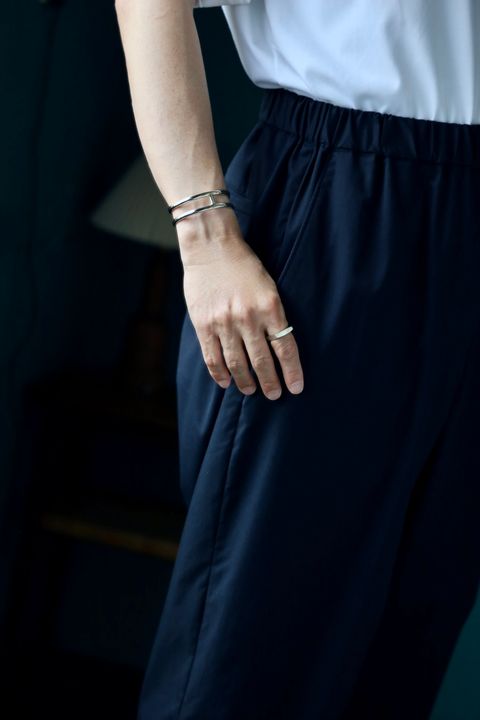 Graphpaper Solotex Twill Chef Pants(NAVY)スタイル