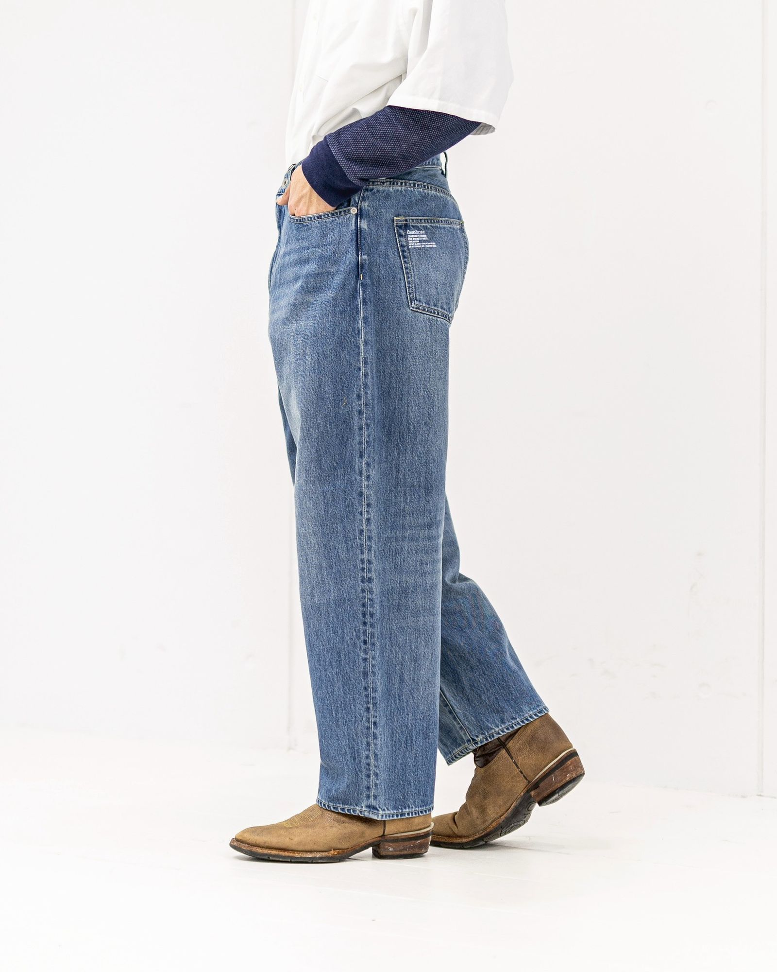 フレッシュサービス CORPORATE DENIM FIVE POCKET PANTS (FSC261-40127FB)LIGHT WASH☆12月20日(土)発売！