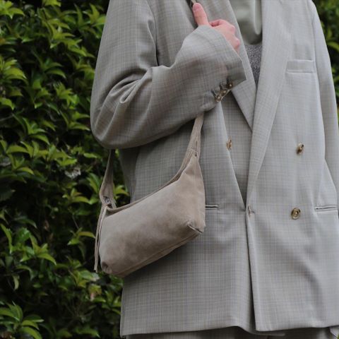 YOKE SIDE OPEN COUBLE-BREASTED JACKET(YK21SS0193J) style. 2021.04.23.