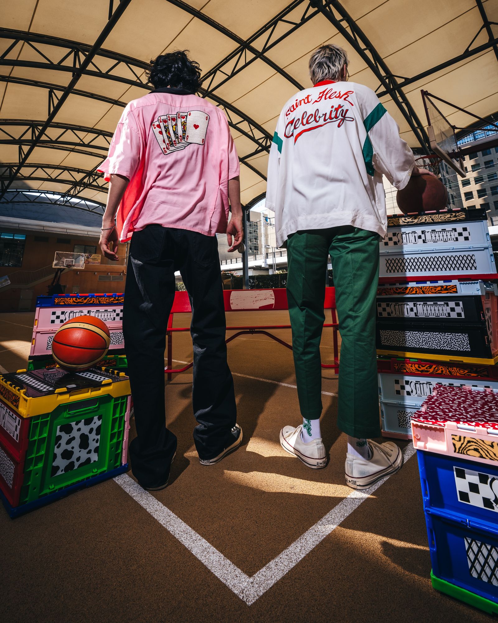 セントマイケル 26SS BOWLING SHIRT(SM-MK8-0000-036)PINK☆4月29日(水)新作発売！