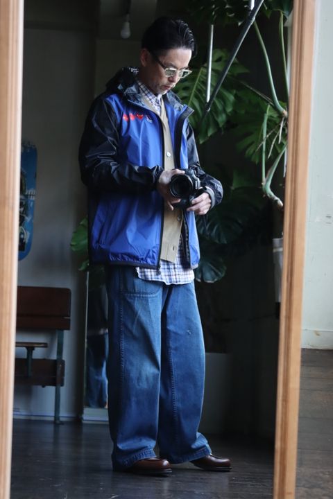 PLAY Comme des Garçons×K-WAY HOODIE FULL ZIPスタイル