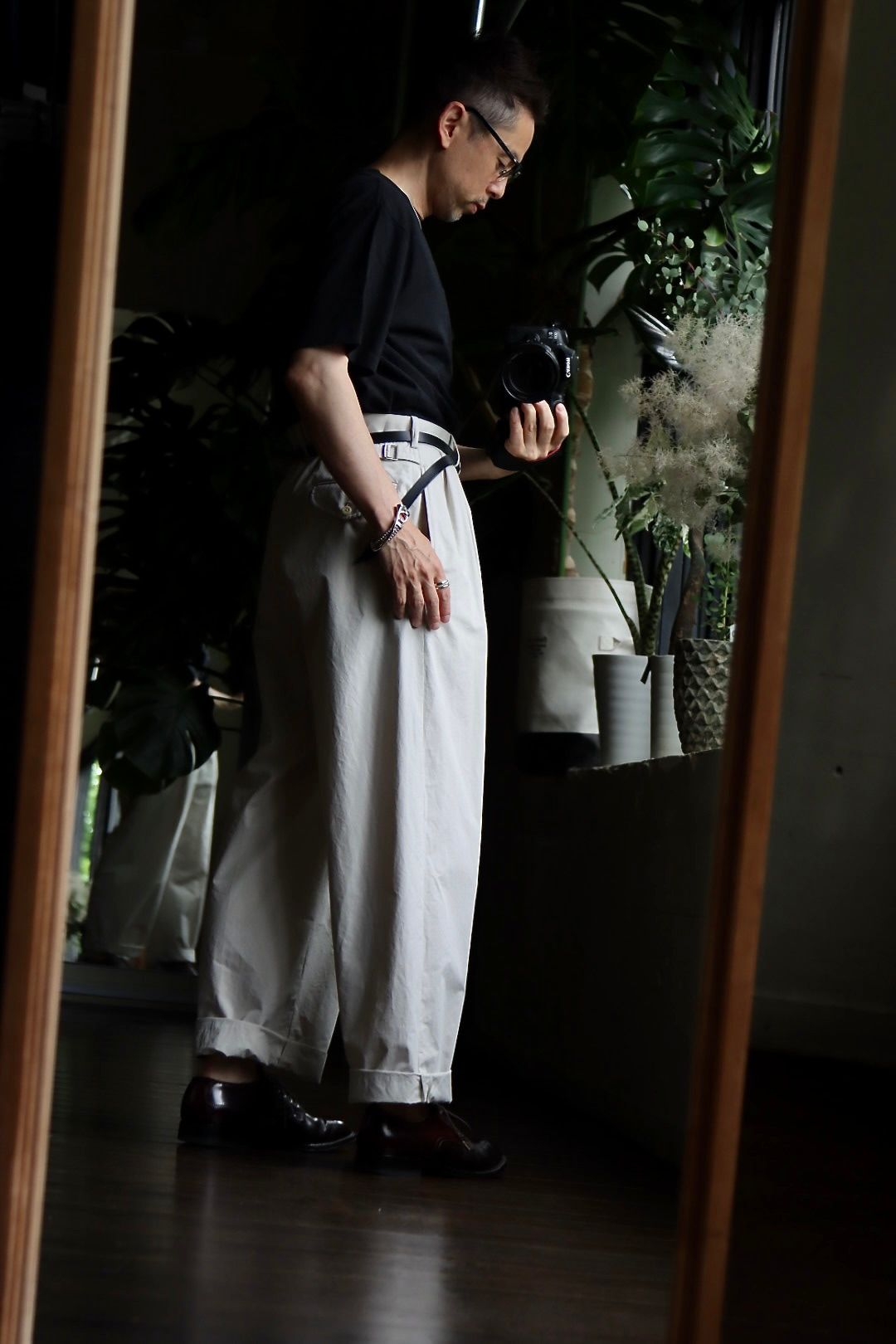 アプレッセパンツ High Density Weather Cloth Trousers (23SAP-04-21H)ECRU