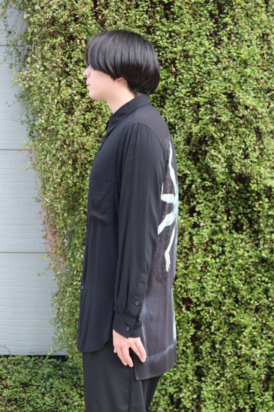 Yohji Yamamoto 阿修羅柄シャツ style.2022.12.10