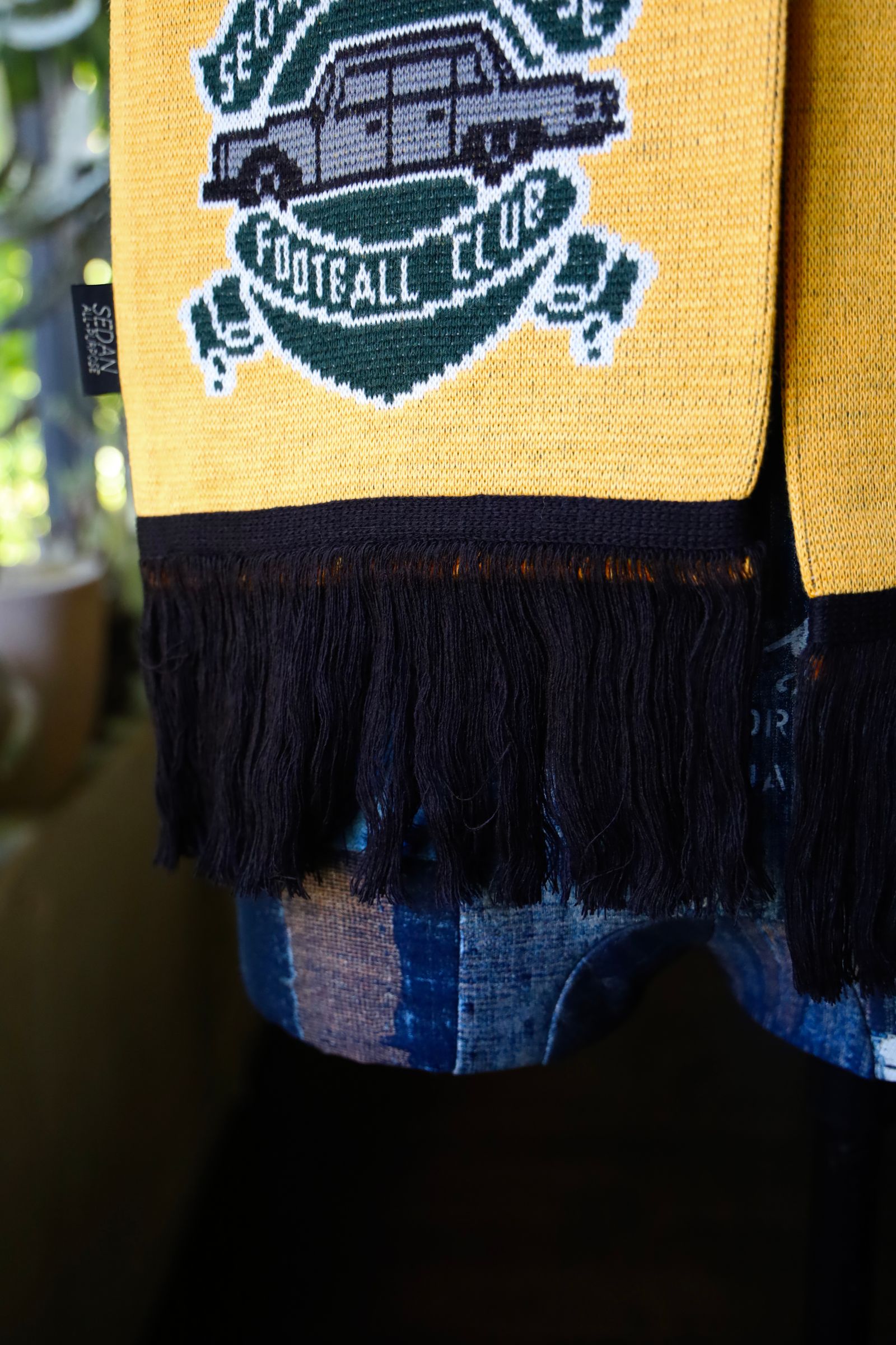 セダンオールパーパス FW24 Football Scarf(SD24F-ACO3)YELLOW☆11月9日(土)新作発売！