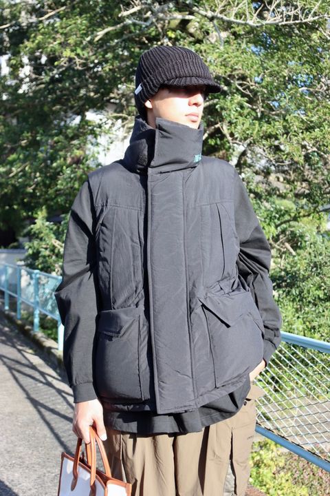 S.F.C-Stripes For Creative- 23FW GOZILLA 700FILL VESTスタイル