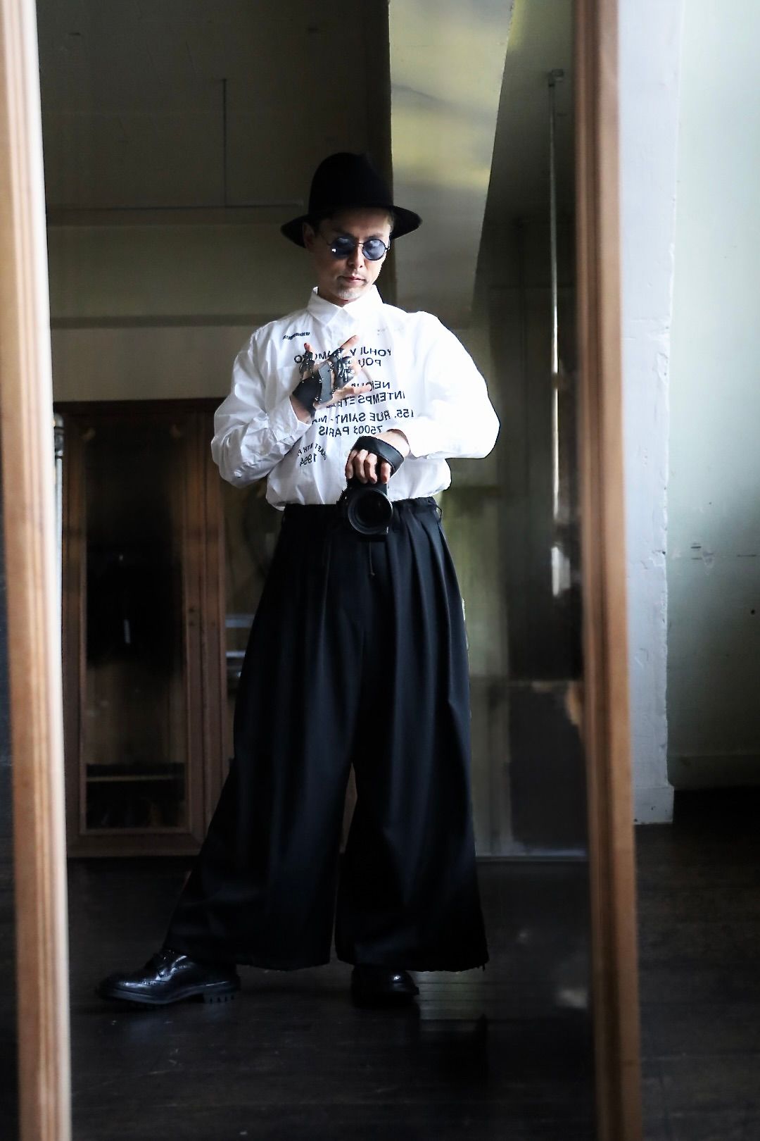 yohji yamamoto - ヨウジヤマモト25SS LEATHER SHADOW RING(HP