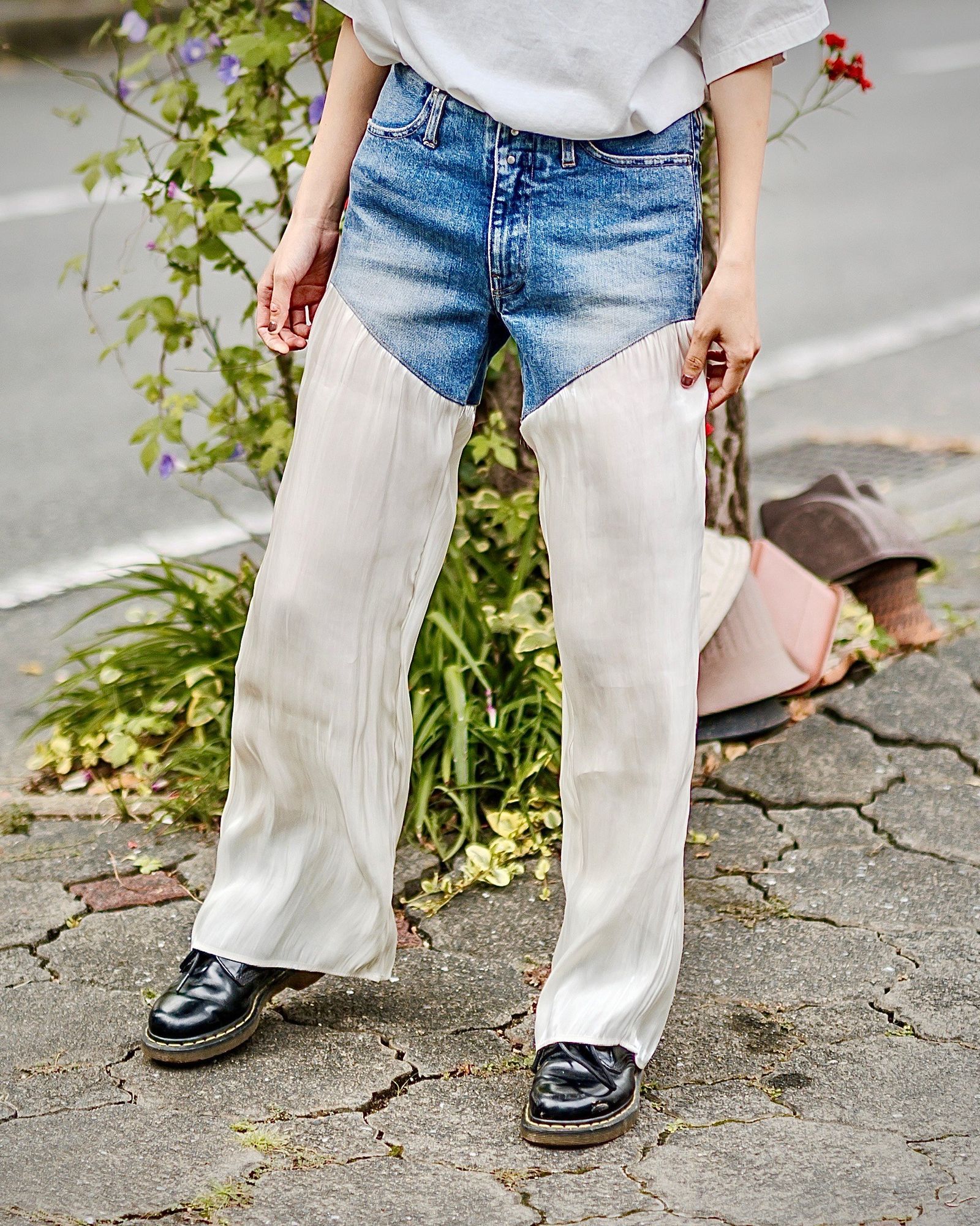 TANAKA 24FW 新作JEAN FLARE PANTS style.2024.10.12
