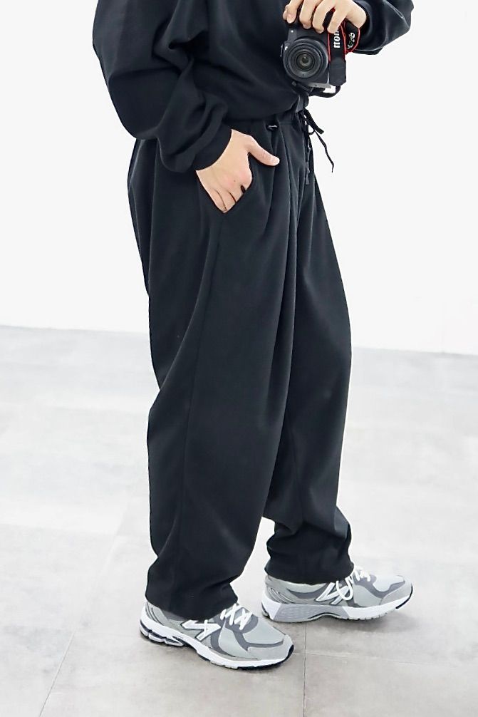 S.F.C 25FW SPOT エスエフシー FLEECE WIDE TAPERED EASY PANTS(SFCFW25P01SP)Black☆12月20日(土)発売！
