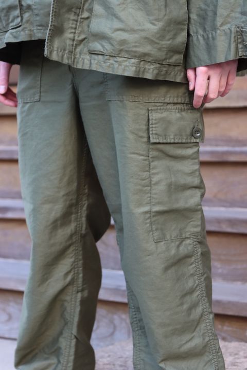Graphpaper Cotton Linen Moleskin Military Jacket(GU221-30094) style.2022.1.29.