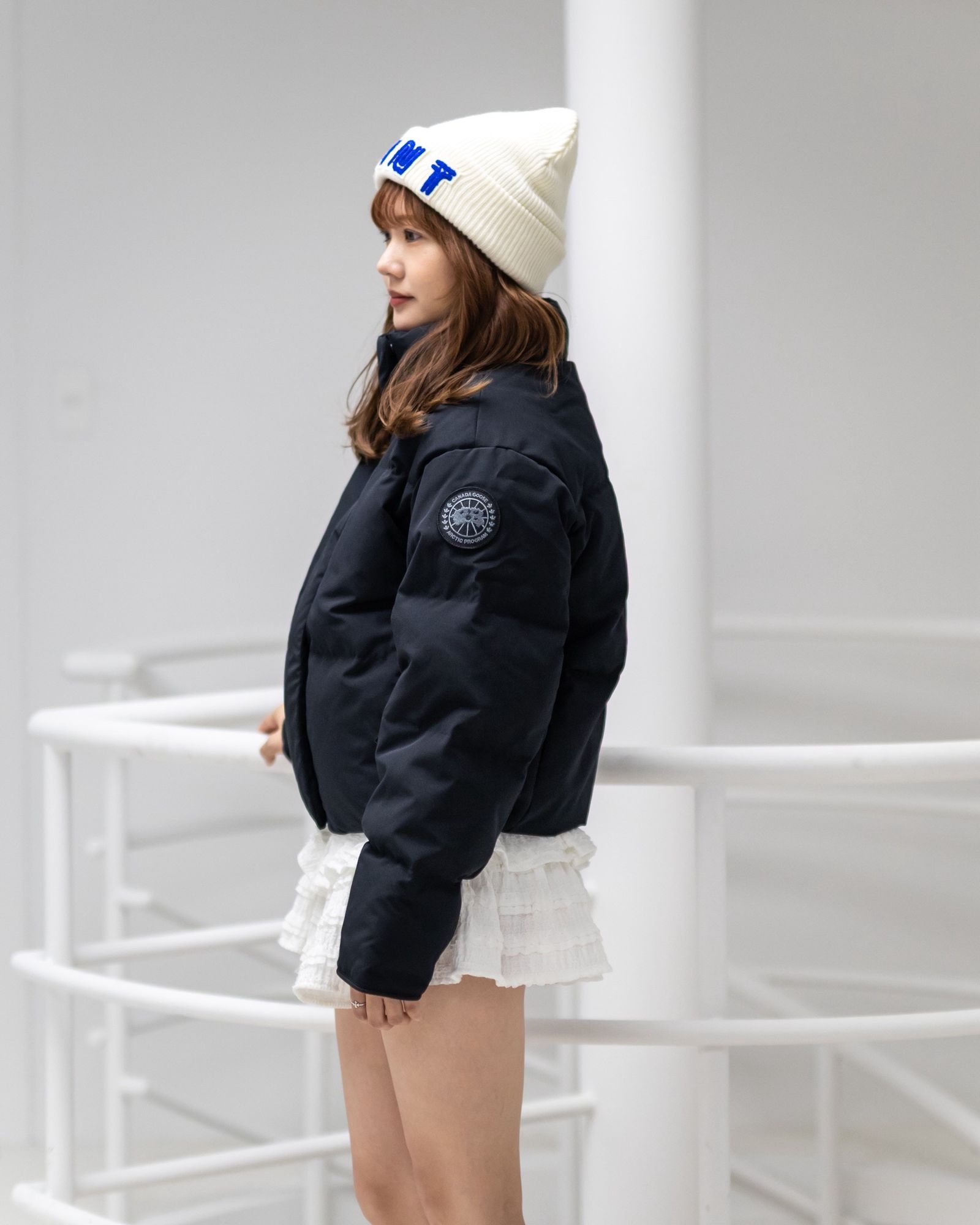 カナダグース レディース Grandview Cropped Jacket Black Label(2266WB)Black☆新作発売！