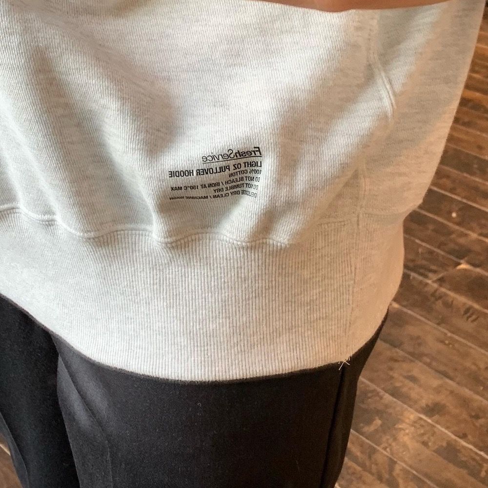 FreshService LIGHT OZ PULLOVER HOODIE style.2022.6.19.