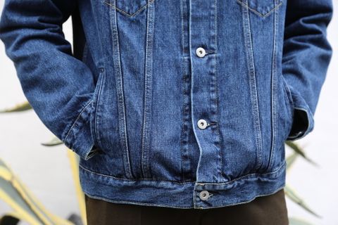 JUNYA WATANABE COMME des GARCONS MAN 綿デニム×ウールツイルチェックLevi′s Wネームジャケット style.2020.11.23.