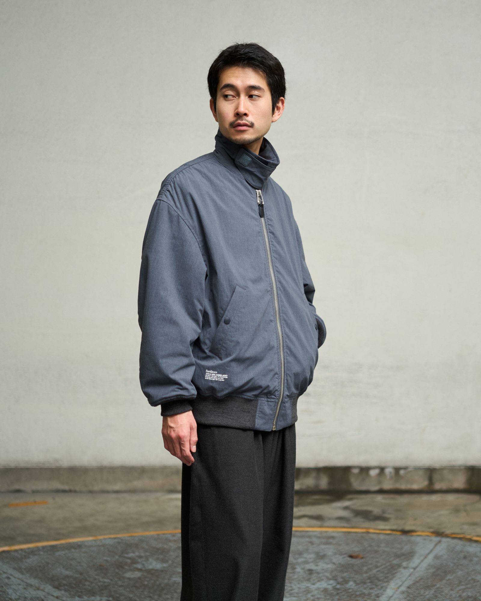 フレッシュサービス 26AW TACTICAL WOOL BOMBER JACKET(FSC263-30024)GRAY☆9月26日(土)新作発売！