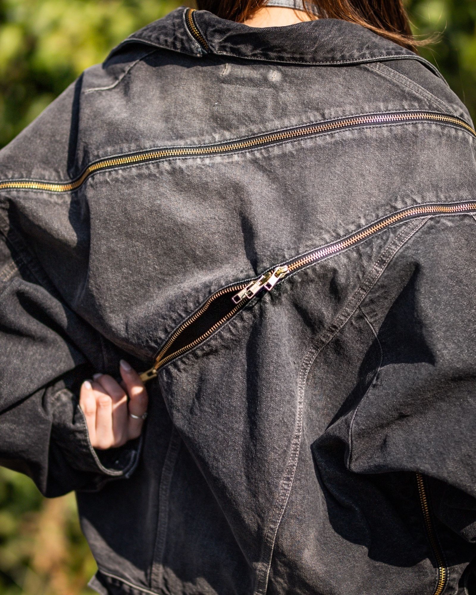 doublet 26SS FILLETED ZIP DENIM JACKET style.2026.1.16