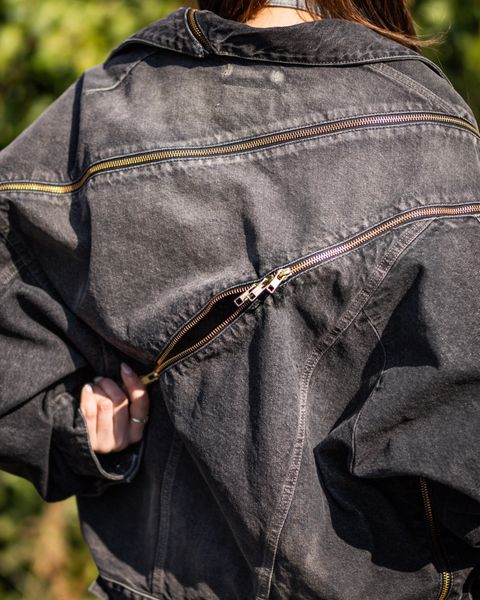 doublet 26SS FILLETED ZIP DENIM JACKET style.2026.1.16