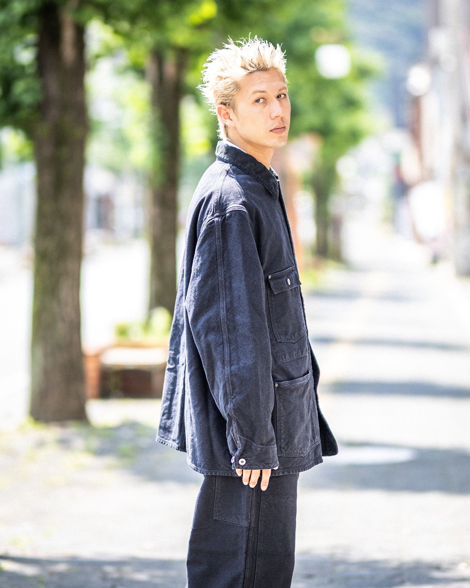 A.PRESSE - Silk Hemp French Air Force Pilot Jacket(24AAP-01