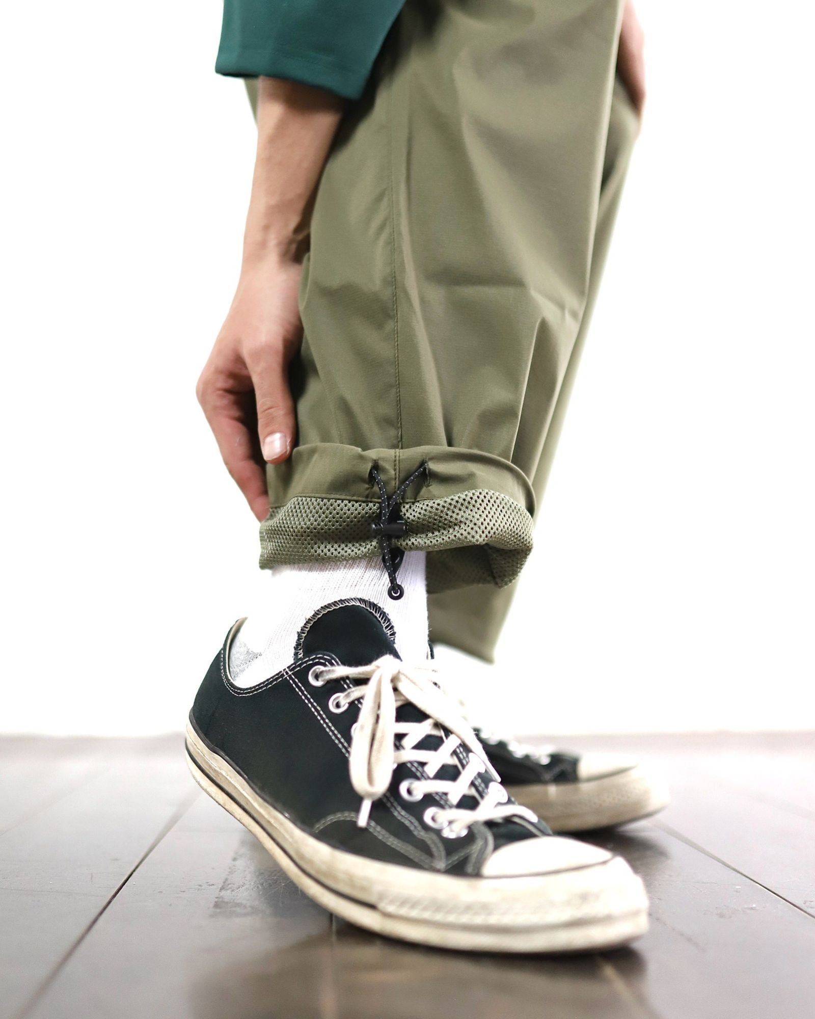 S.F.C 24SS エスエフシーSPORTY NYLON BAGGY(SFCSS24P04)Olive