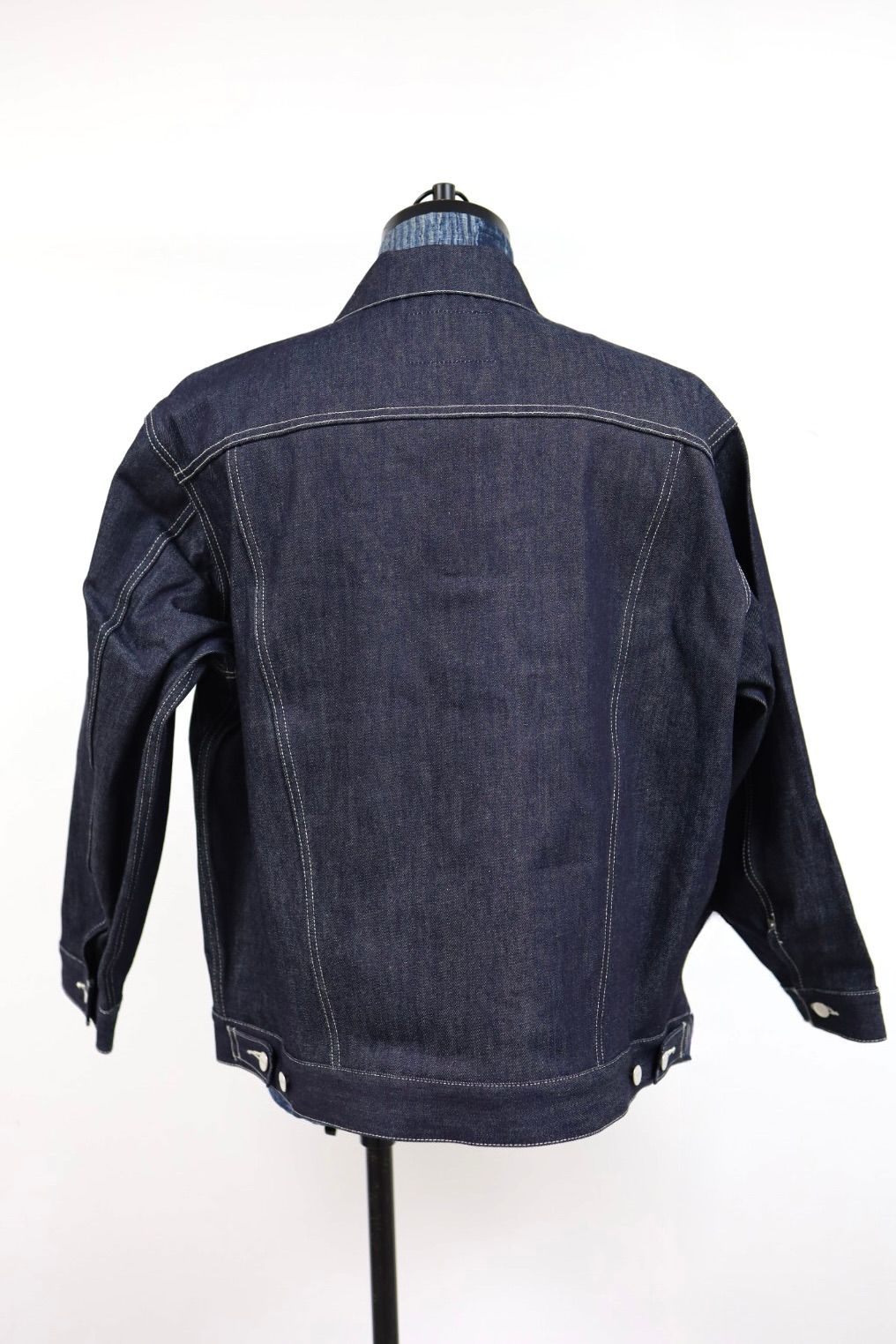 グラフペーパー Selvage Denim Trucker Jacket(GU261-20055RB)INDIGO_RIGID★1月24日(土)発売！