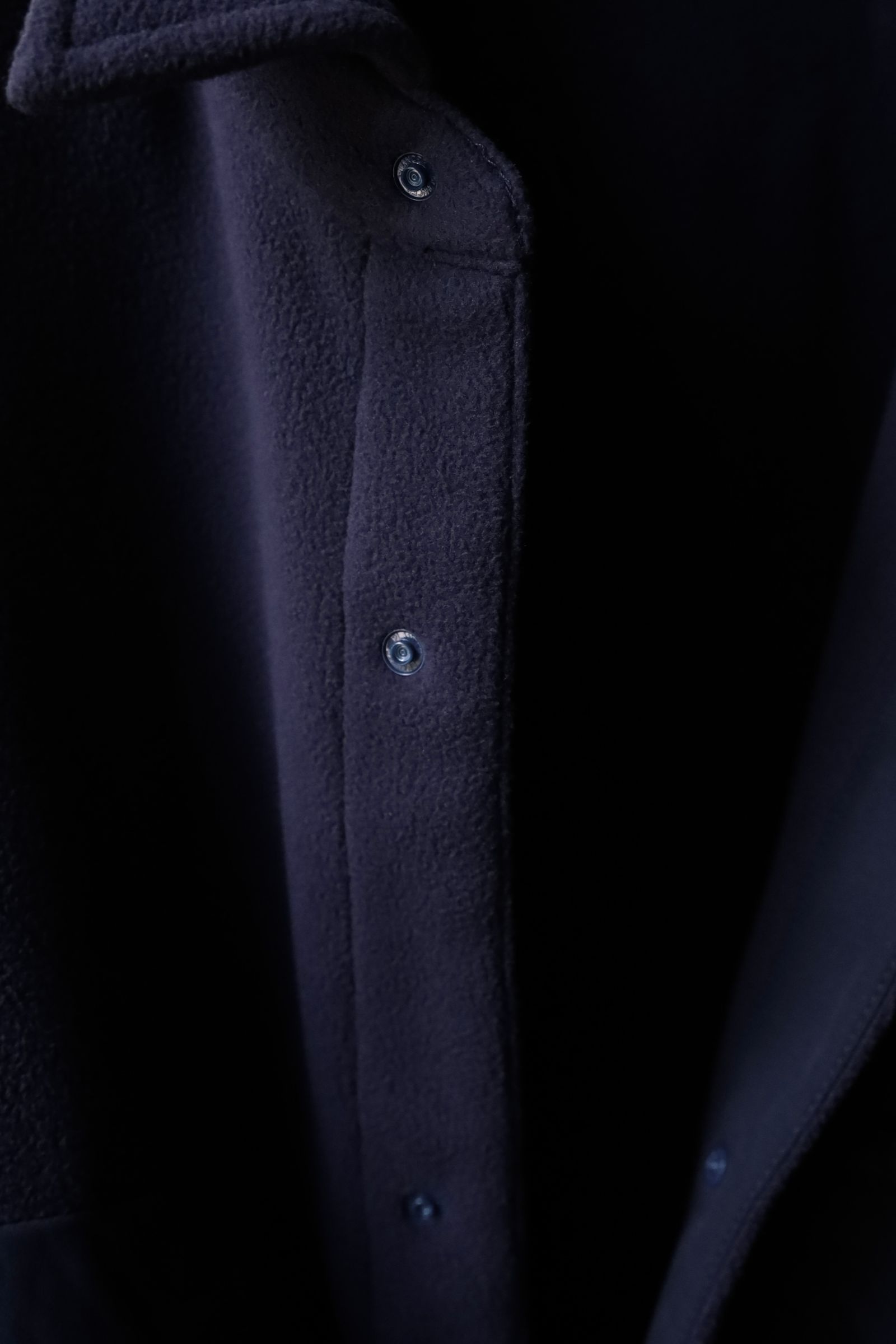 フレッシュサービス SYNTHETIC FLEECE SHIRT(FSC243-30094)NAVY
