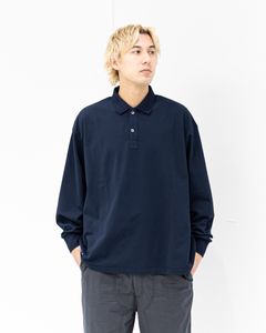 フレッシュサービス24SS DRY PIQUE JERSEY L/S POLO(FSC261-70172B)NAVY☆3月20日(金)新作発売！